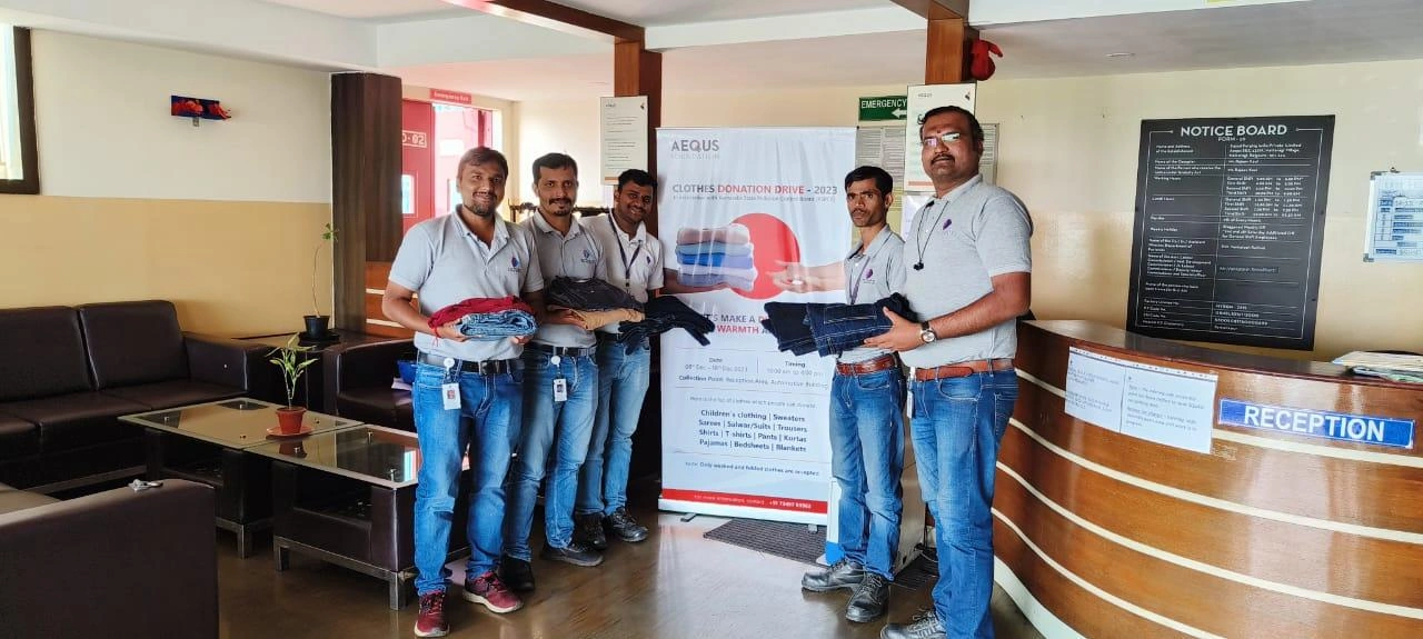 Cloth Donation Drive